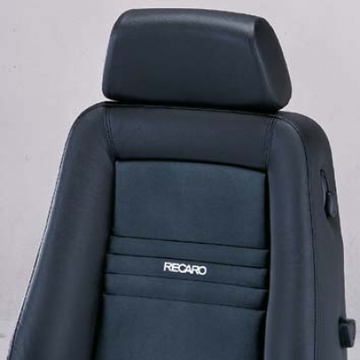 RECARO Ergomed ES černá kůže / černá Dinamica